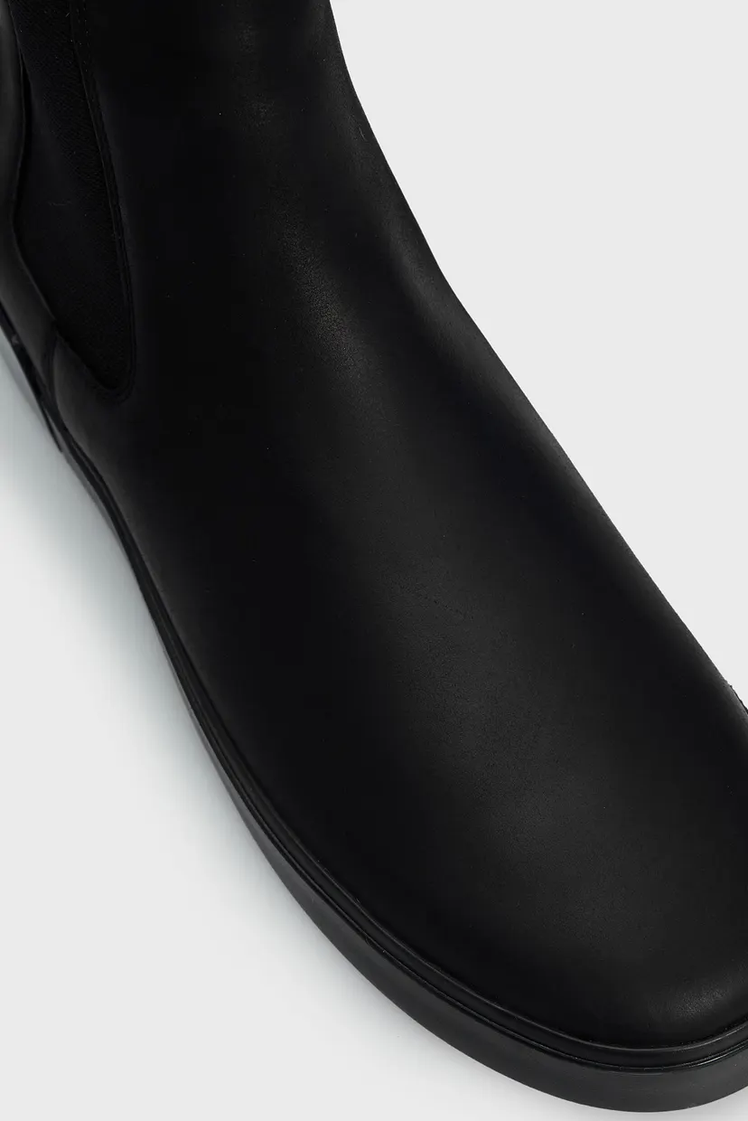 Чоловічі чорні шкіряні челсі HYBRID CHELSEA BOOT 4