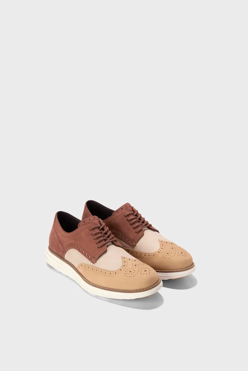 Чоловічі нубукові оксфорди ØriginalGrand Remastered Wingtip Oxford 2