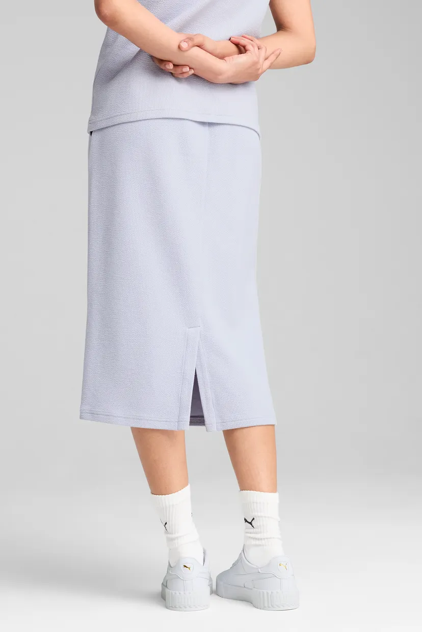 Жіноча блакитна спідниця HER Skirt Women 3