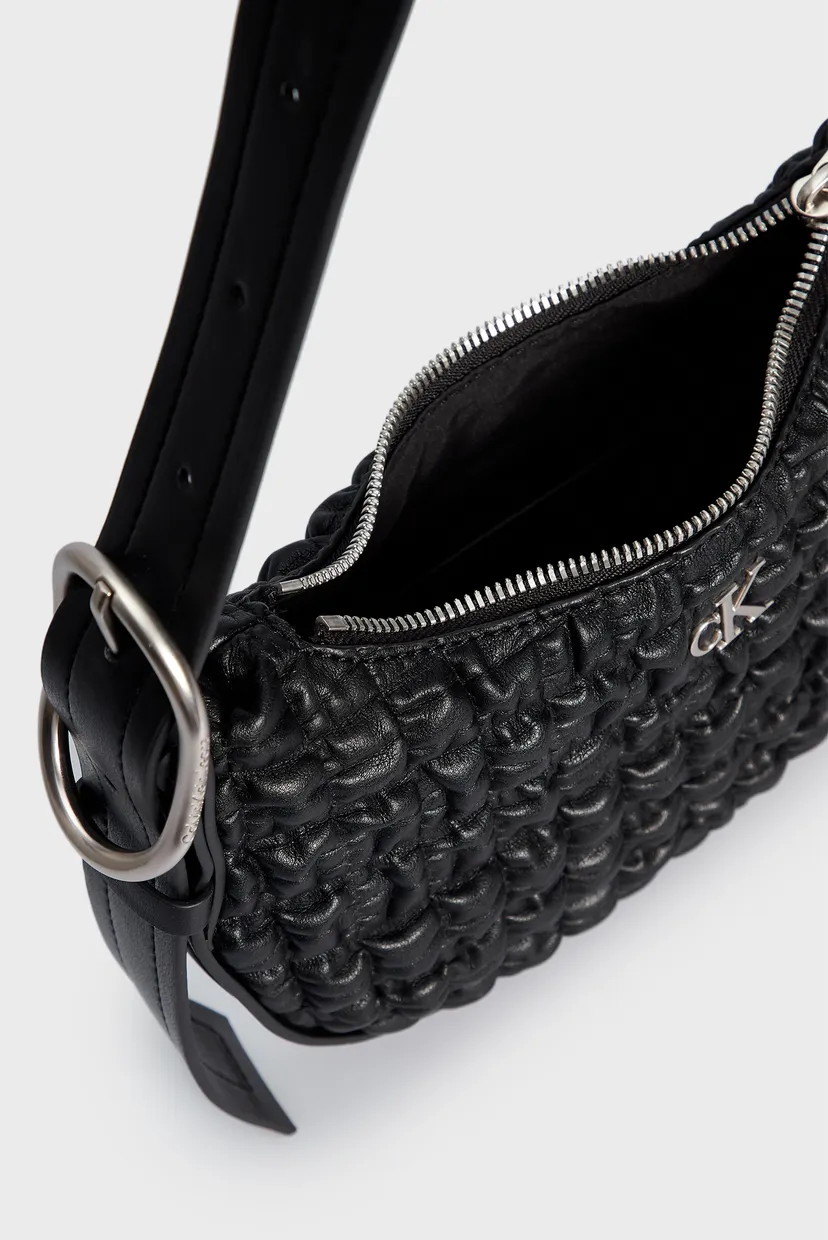 Женская черная сумка CRESCENT BUCKLE 5