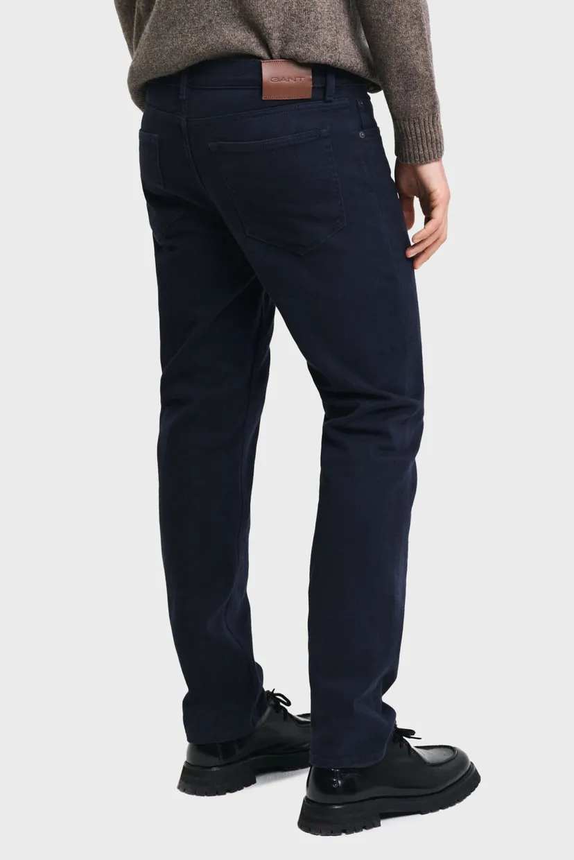 Чоловічі темно-сині джинси REGULAR SOFT TWILL 4