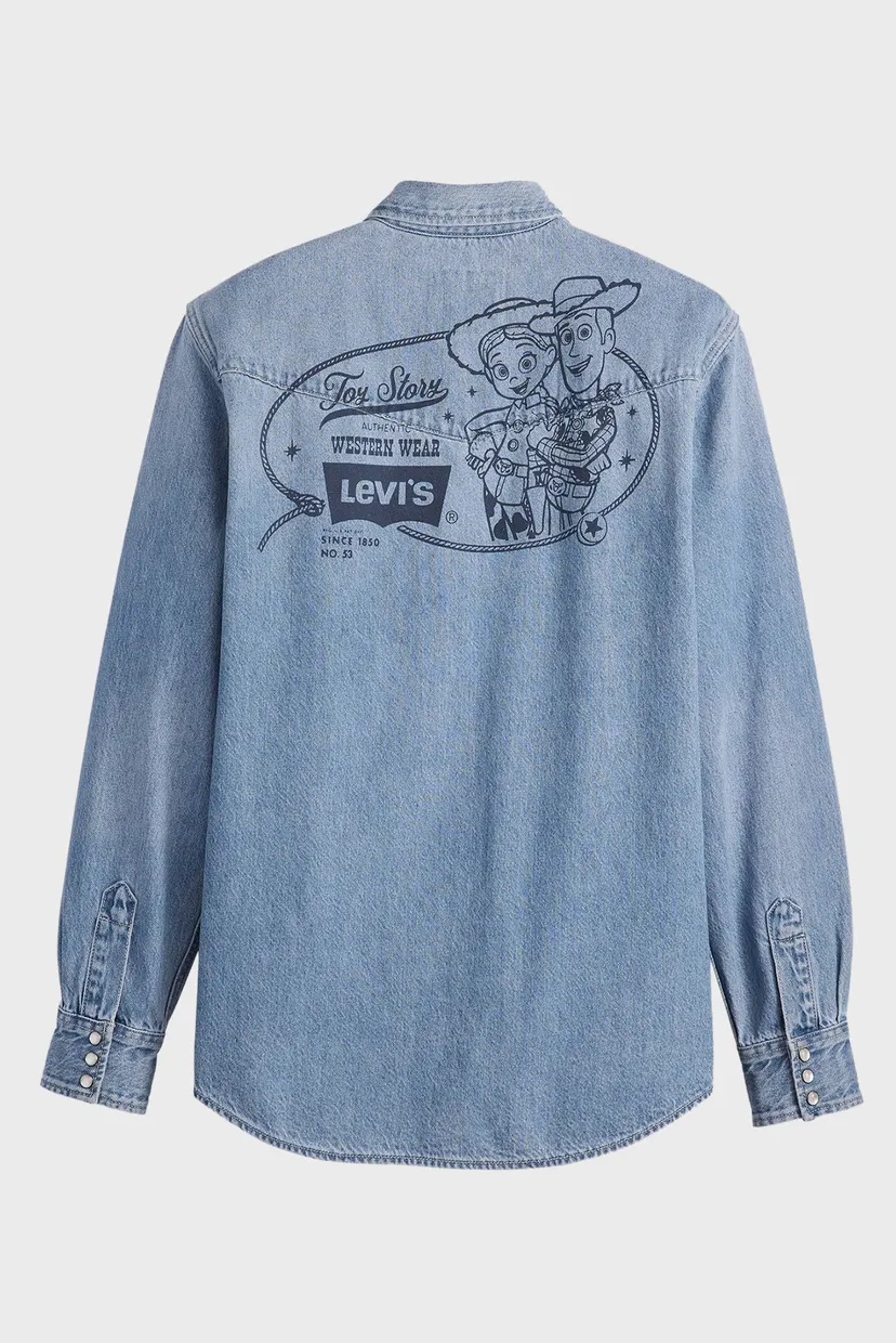 Мужская голубая джинсовая рубашка Levi's® x Toy Story 7