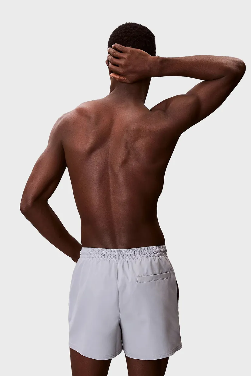 Мужские серые плавательные шорты WAISTBAND 4