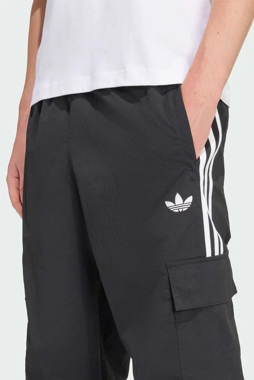 Мужские черные спортивные брюки ADICOLOR CLASSICS 3-STRIPES 4