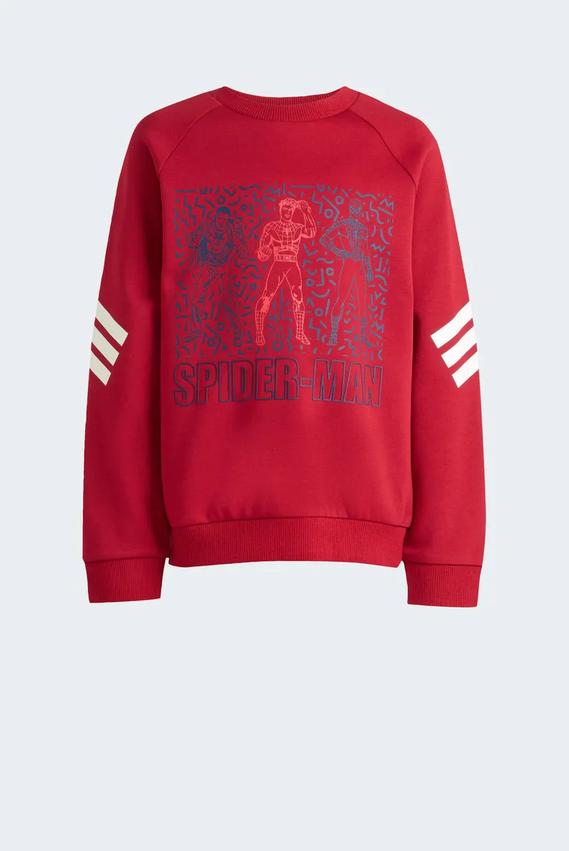 Дитячий бордовий спортивний костюм (світшот, штани) ADIDAS MARVEL SPIDER-MAN 6