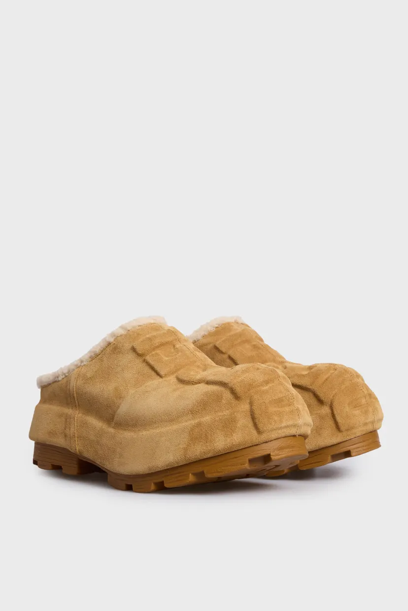 Мужские рыжие замшевые клоги HAMMER / D-HAMMER SH HO SHOES 3