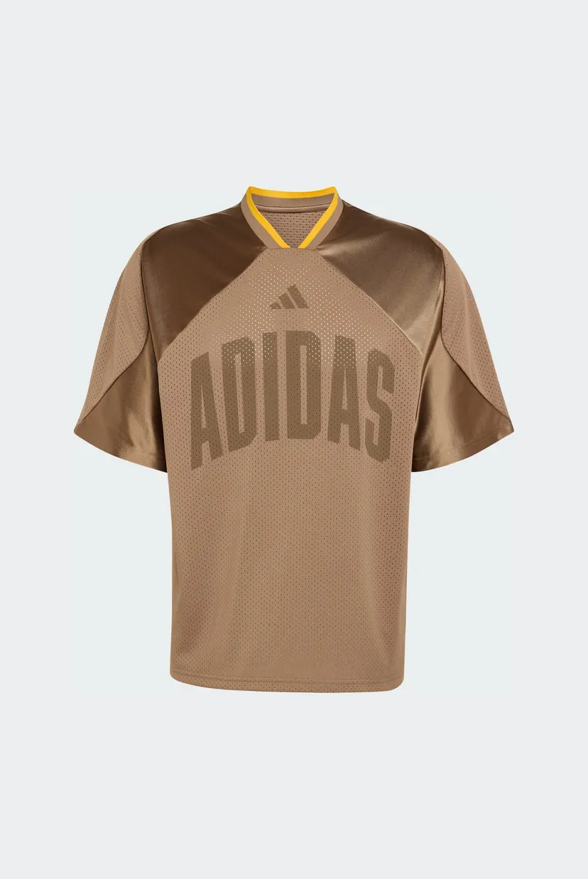 Чоловіча коричнева футболка STADIUM GRAPHIC MESH 6