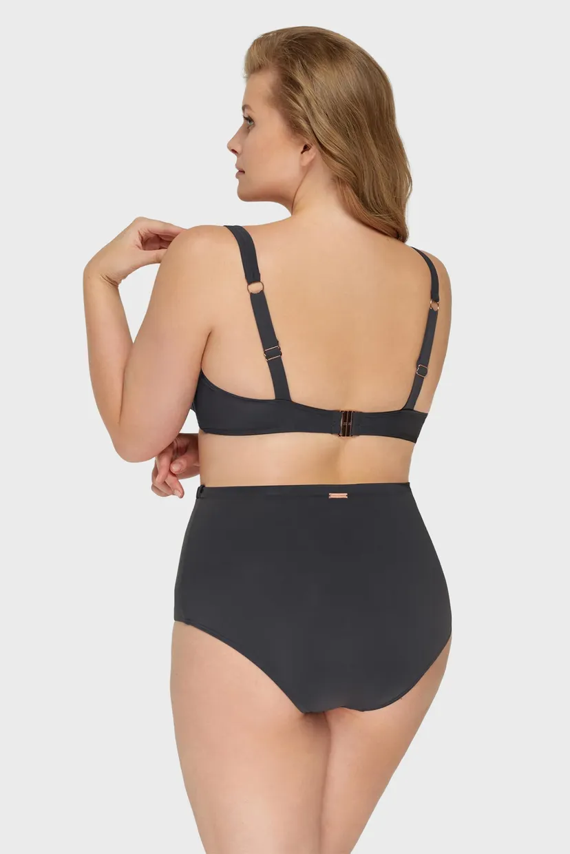 Женский серый лиф от купальника 3
