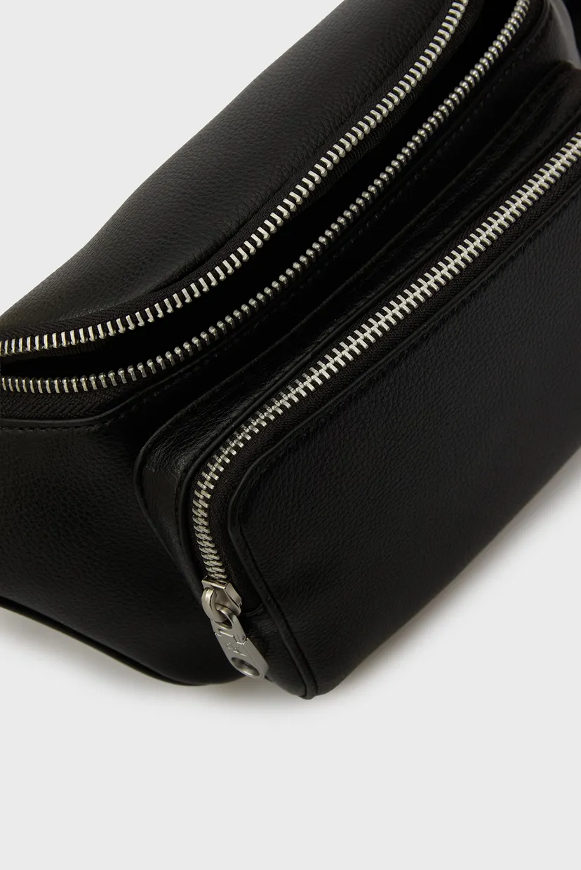 Чоловіча чорна поясна сумка WEBBING STRAP 5