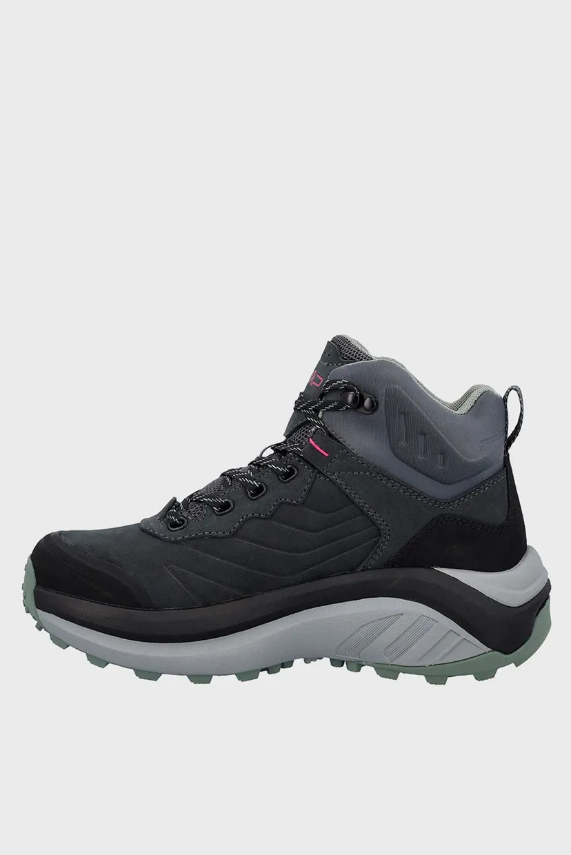 Женские темно-серые замшевые ботинки JUUKAT MID HIKING SHOES WP 4