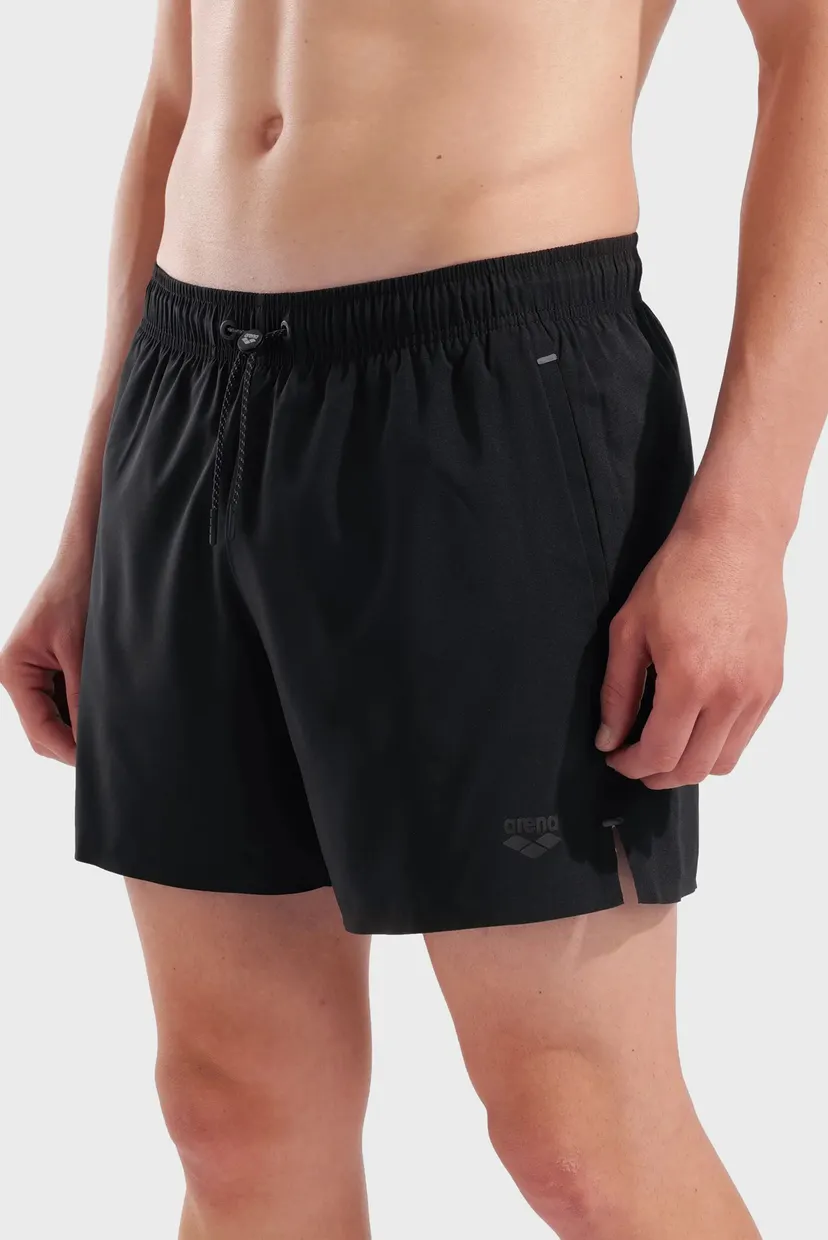 Чоловічі чорні плавальні шорти EVO BEACH SHORT SOLID 4