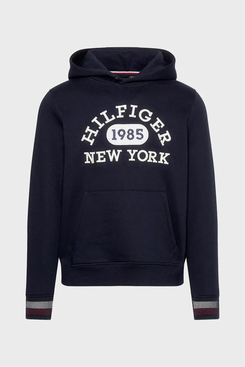 Чоловіче темно-синє худі MONOTYPE COLLEGIATE HOODIE 5