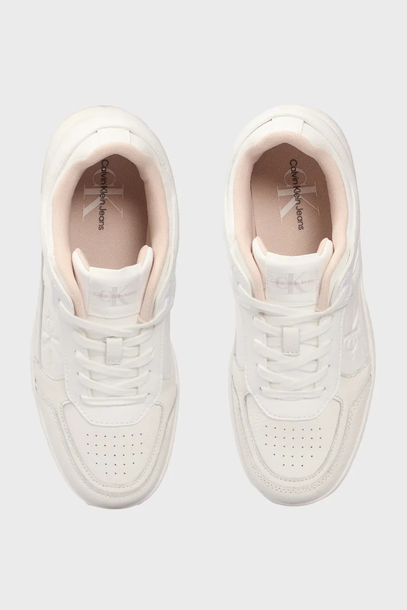 Женские белые сникерсы BASKET CUPSOLE LOW MIX 4