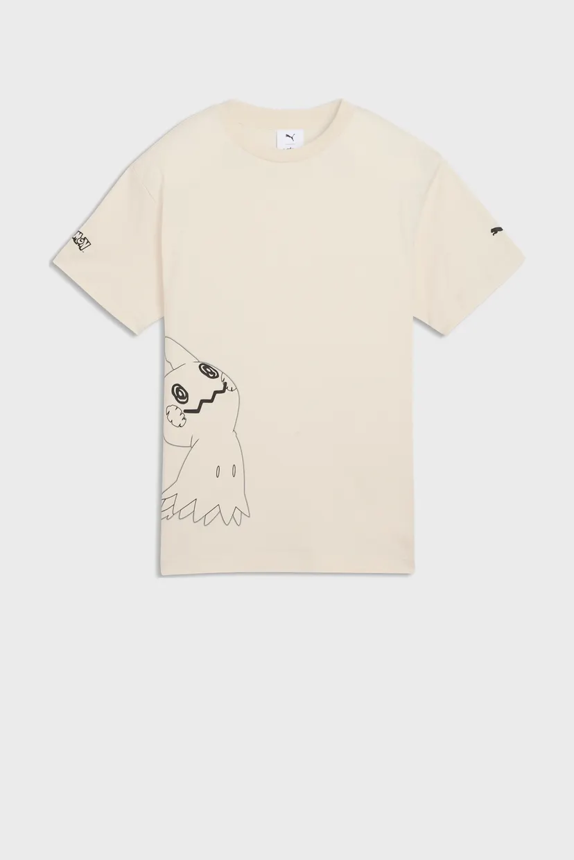 Дитяча бежева футболка PUMA x POKEMON Relaxed Graphic Tee Youth 4