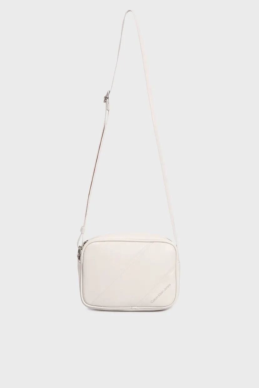 Жіноча біла сумка QUILTED CAMERABAG18 3