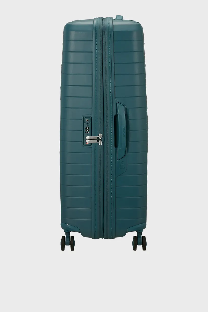 Бирюзовый чемодан 78 см FASTFORWARD 3