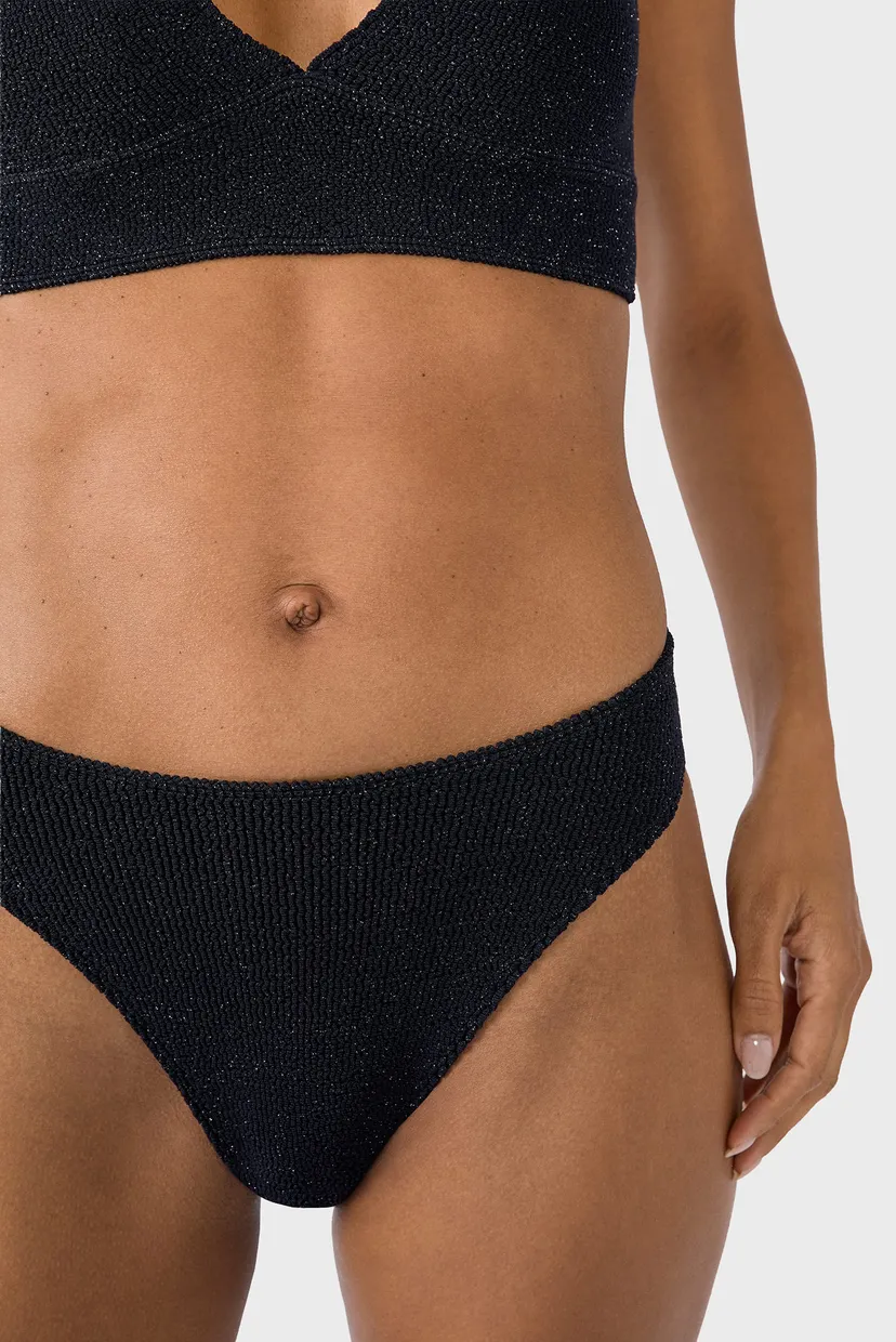 Женские черные трусики от купальника ONESIZE 3