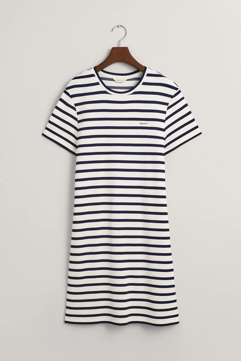 Женское белое платье в полоску STRIPED SS 6
