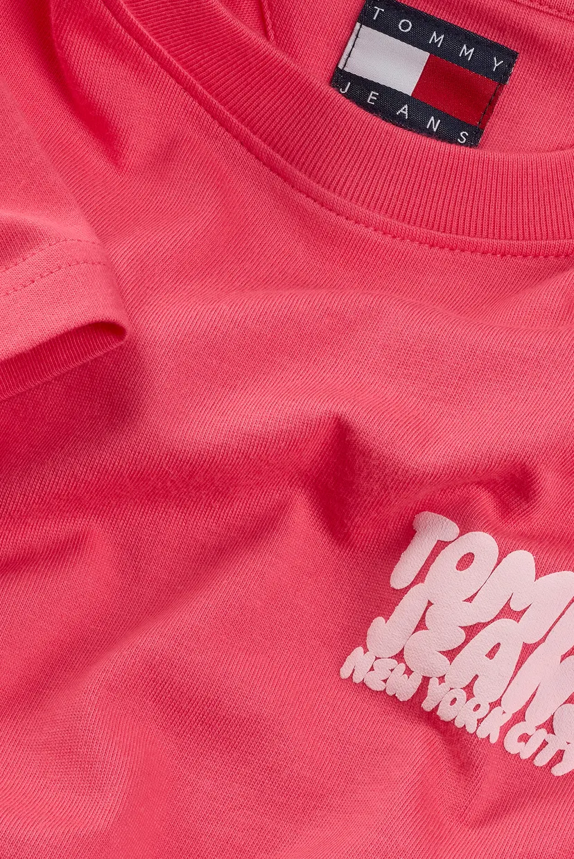 Жіноча малинова футболка TJW REG TJ BUBBLE TEE 5