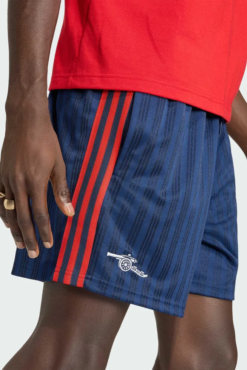 Чоловічі сині шорти у смужку Arsenal FC Originals 4