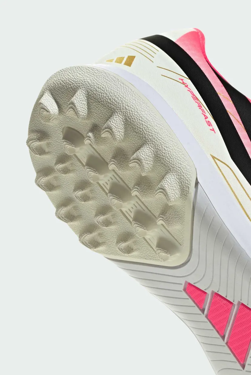 Дитячі рожеві сороконіжки F50 HYPERFAST CLUB Velcro Football Kids 8
