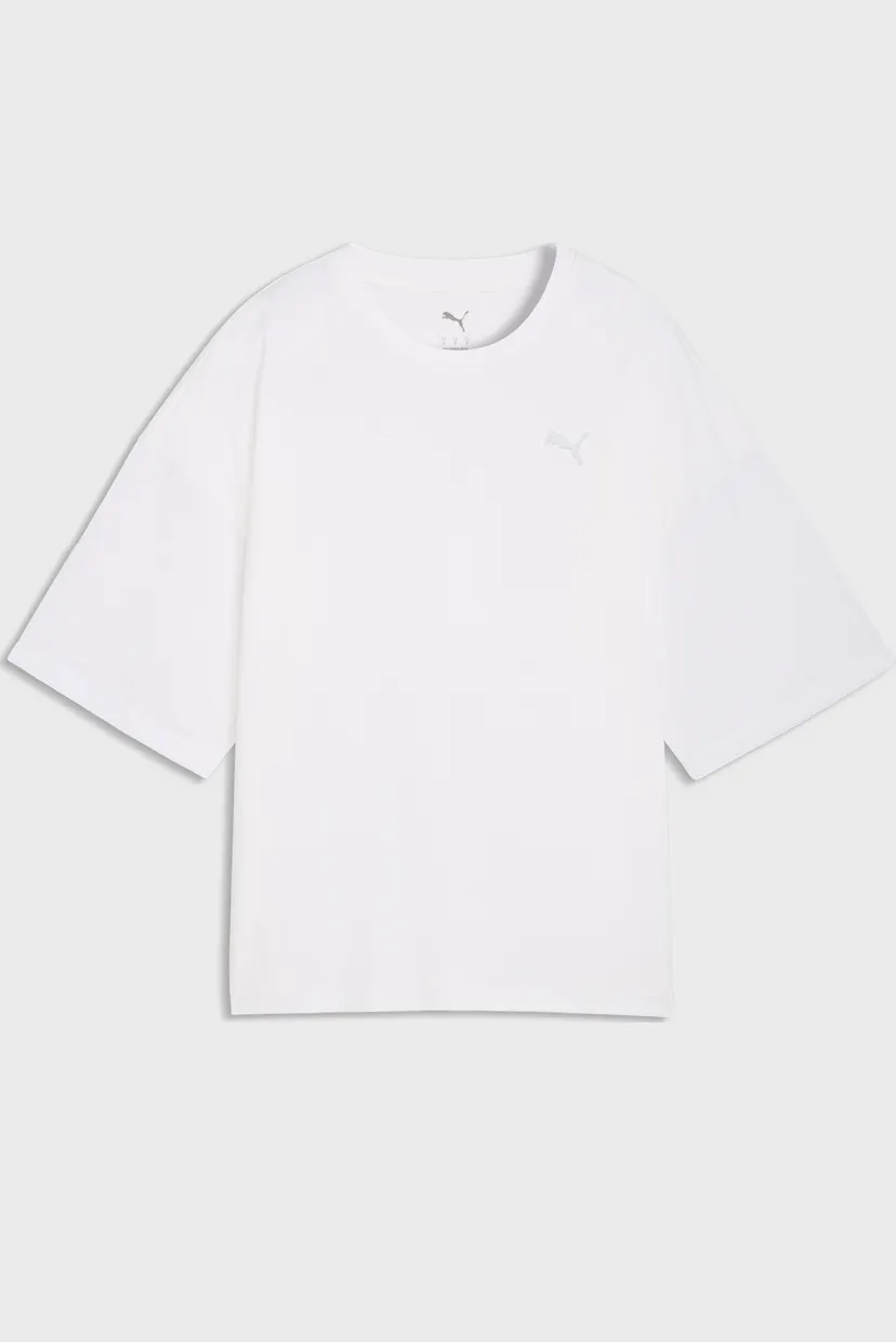 Жіноча біла футболка HER Oversized Tee Women 4