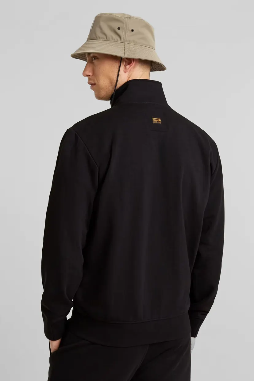 Чоловіча чорна спортивна кофта Nifous zip thru sw 3