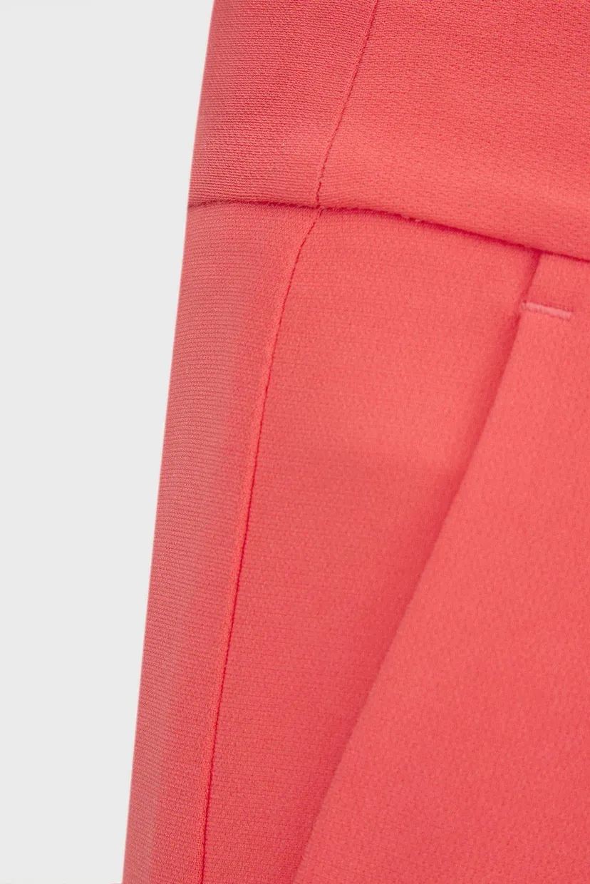 Женские коралловые брюки PLEATED ANKLE PANT 3