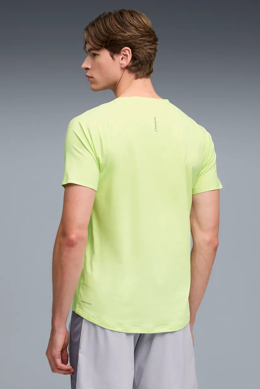 Мужская салатовая футболка CLOUDSPUN Running Tee Men 3
