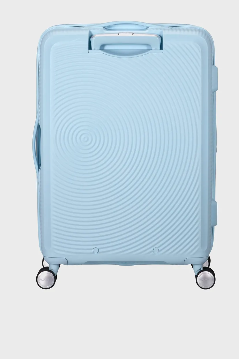 Голубой чемодан 67 см SOUNDBOX PASTEL BLUE 6