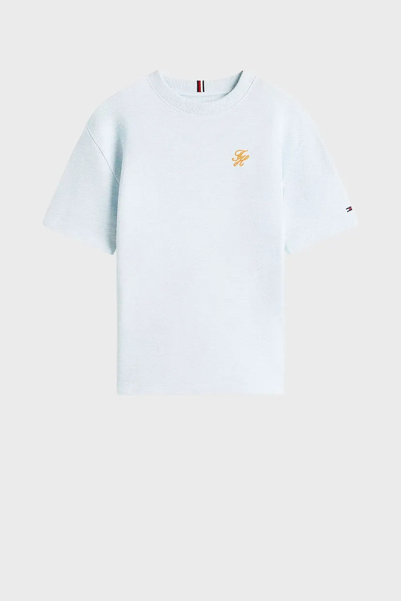 Детская голубая футболка SCRIPT JERSEY 5