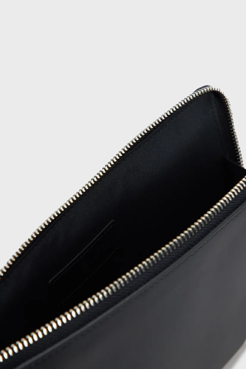 Чоловіча темно-синя шкіряна сумка TH CORP DOCUMENT POUCH 5