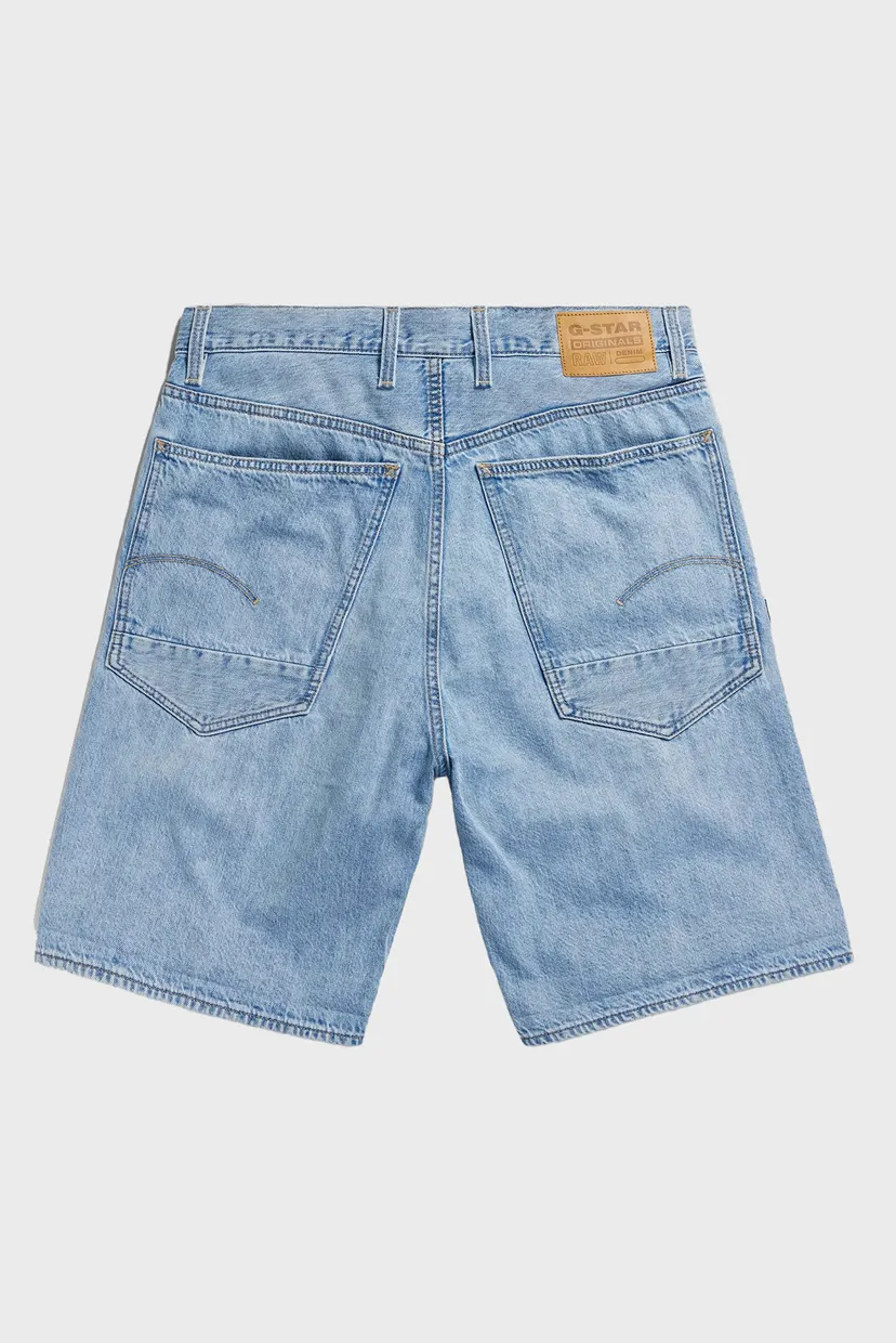 Чоловічі блакитні джинсові шорти Denim Loose 5