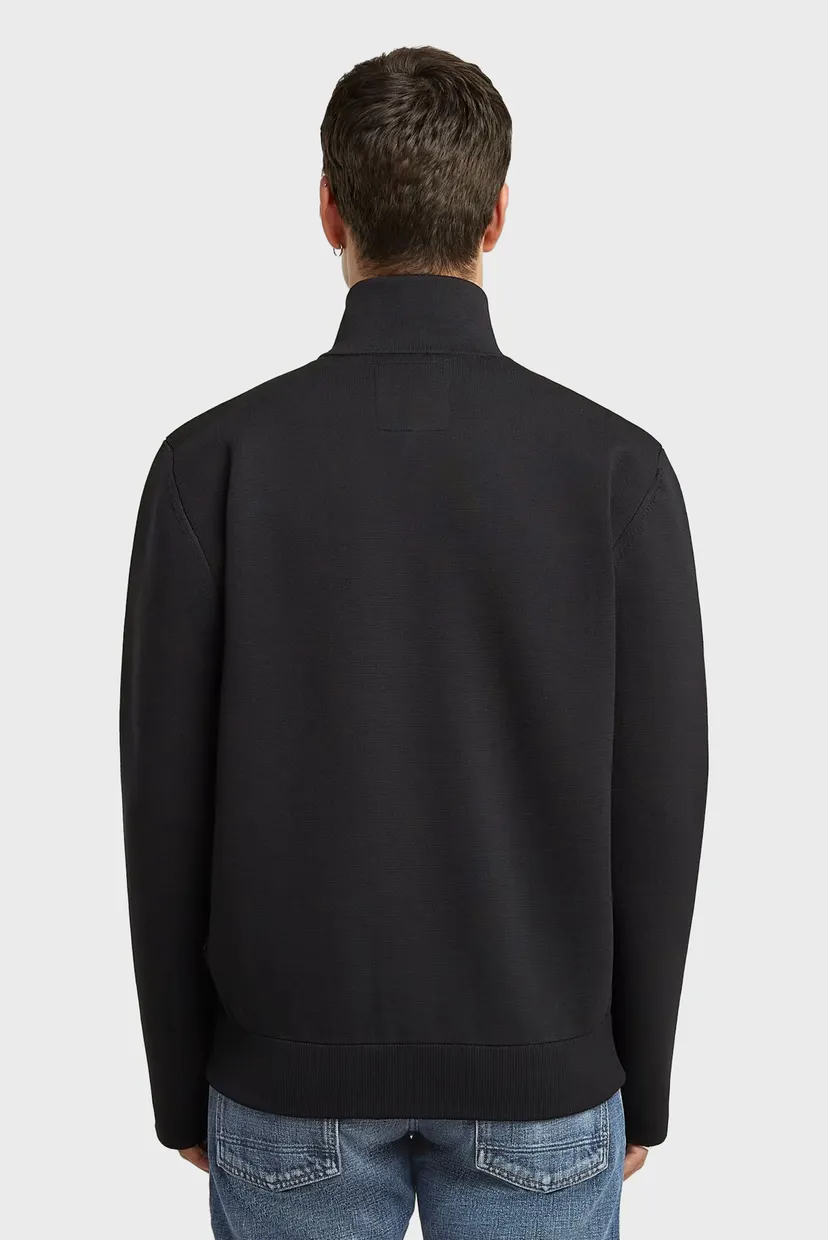 Чоловічий чорний кардиган Tech knit jacket 4