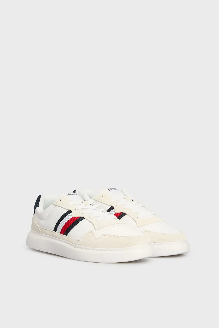 Чоловічі білі кросівки LIGHT CUPSOLE LTH MIX STRIPES 3