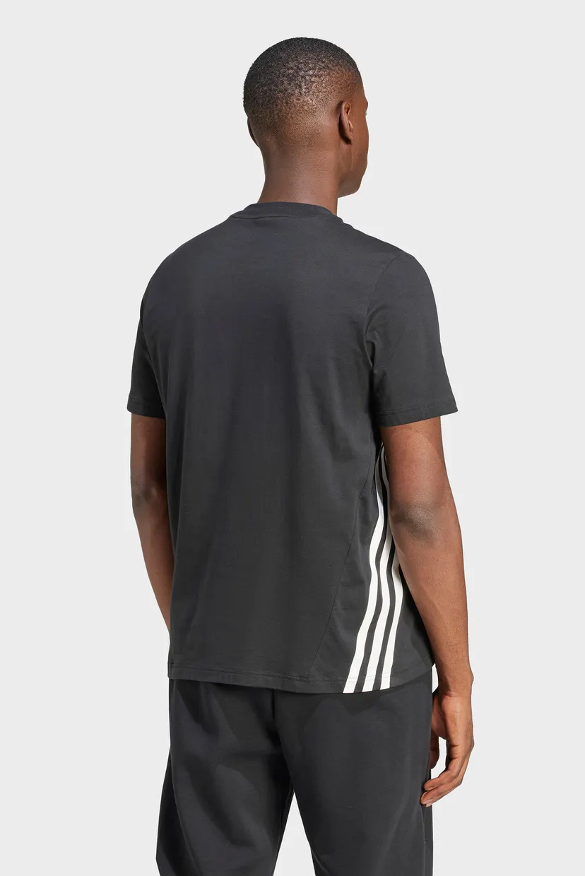 Чоловіча чорна футболка Future Icons 3-Stripes 3