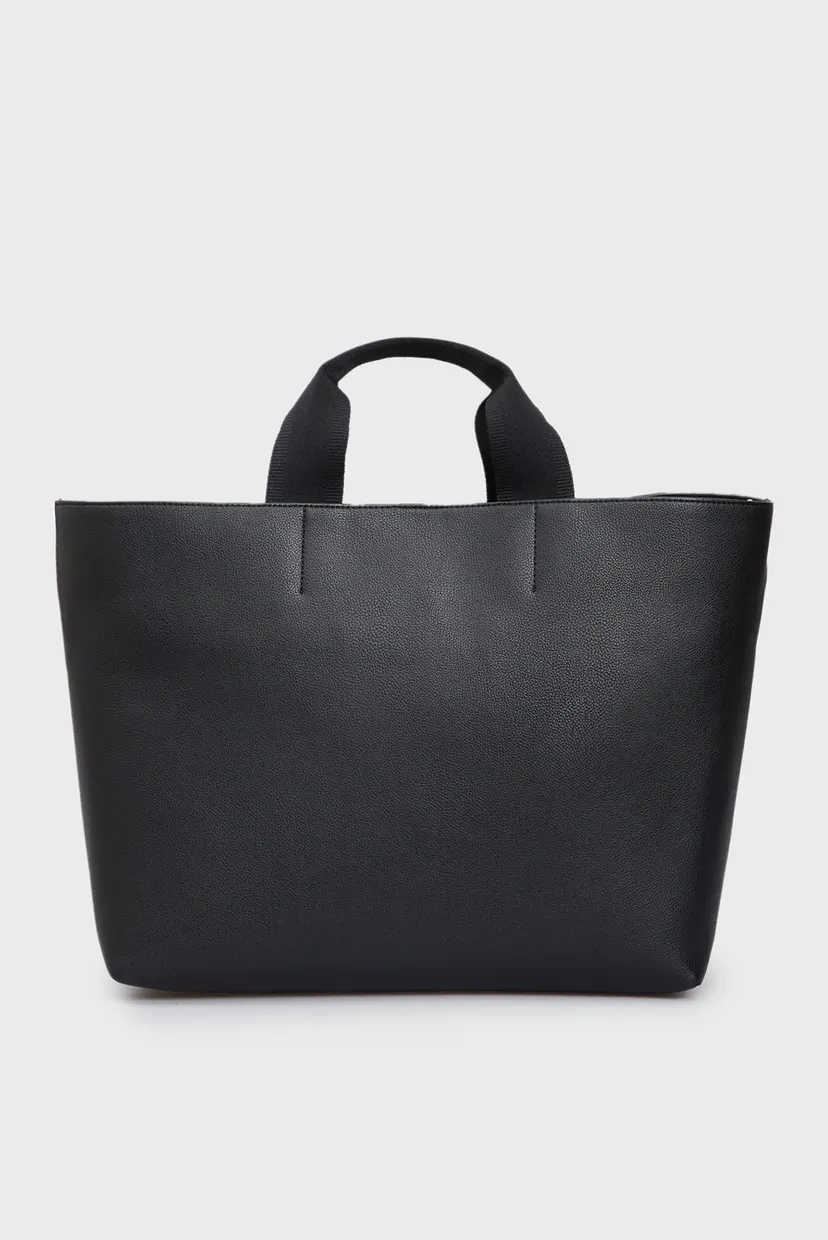 Жіноча чорна сумка ULTRALIGHT TOTE PU 4