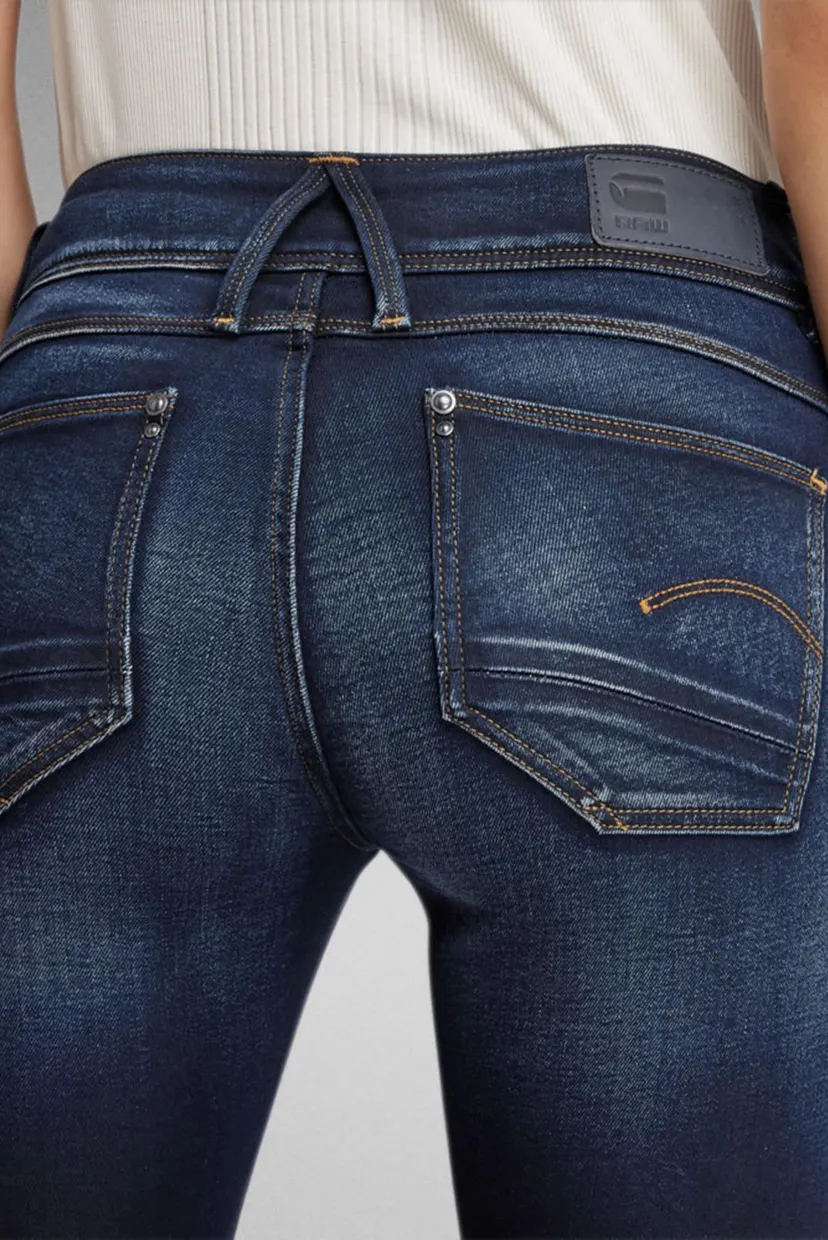 Жіночі темно-сині джинси Lynn Mid Skinny 3