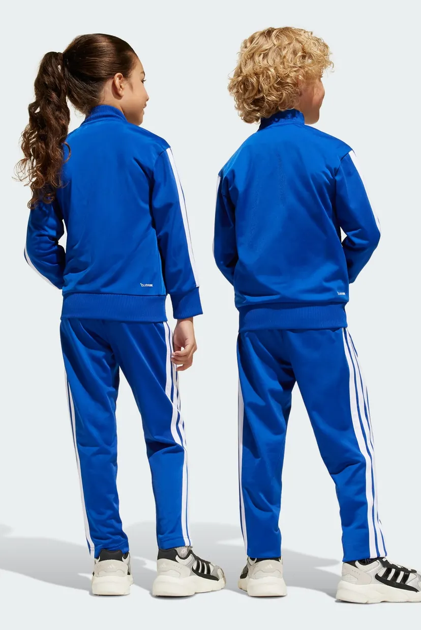 Детский синий спортивный костюм (кофта, брюки) Seasonal Essentials Tiberio 3-Stripes Tricot Kids 3