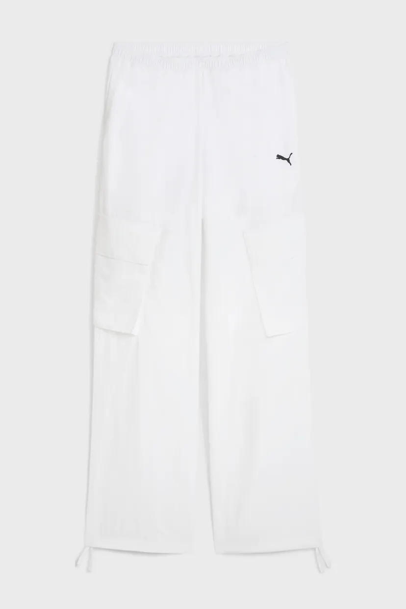 Жіночі білі спортивні штани WARDROBE ESS Relaxed Woven Cargo Pants Women 6