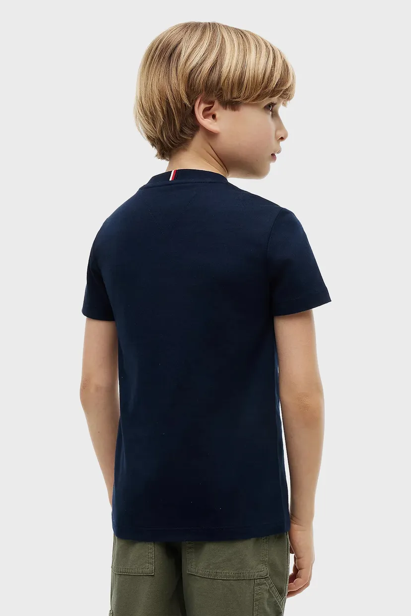 Дитяча темно-синя футболка OUTLINE FLAG GRAPHIC T-SHIRT SS 3