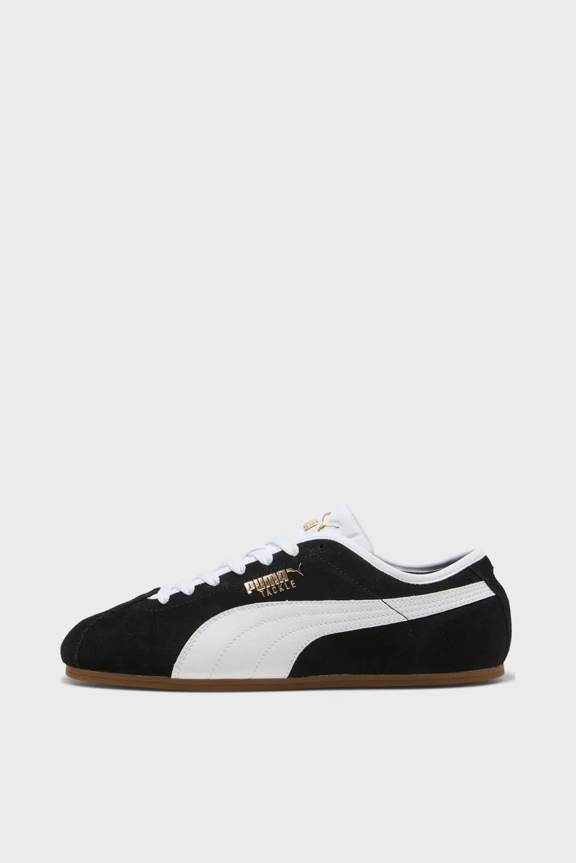 Черные замшевые кроссовки PUMA Tackle Sneakers Unisex 4