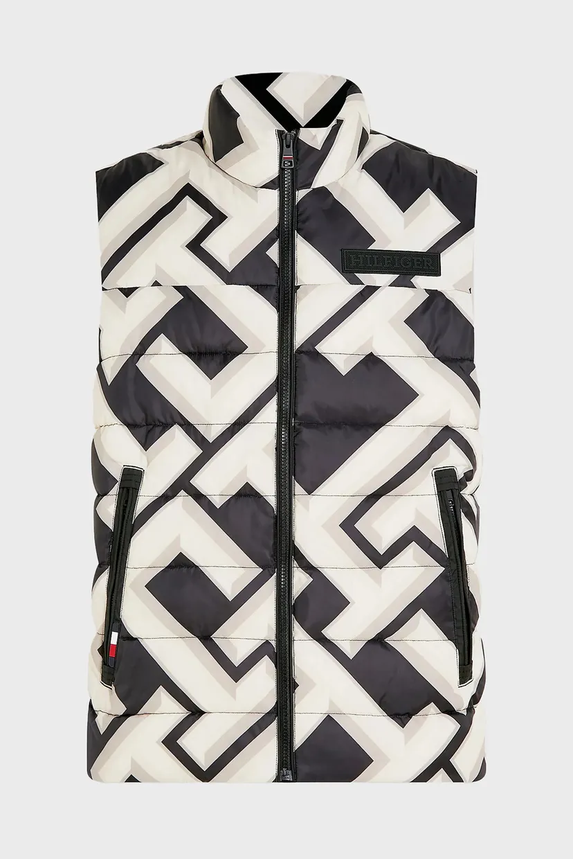 Чоловічий жилет з візерунком MID NEW YORK MONOGRAM 6