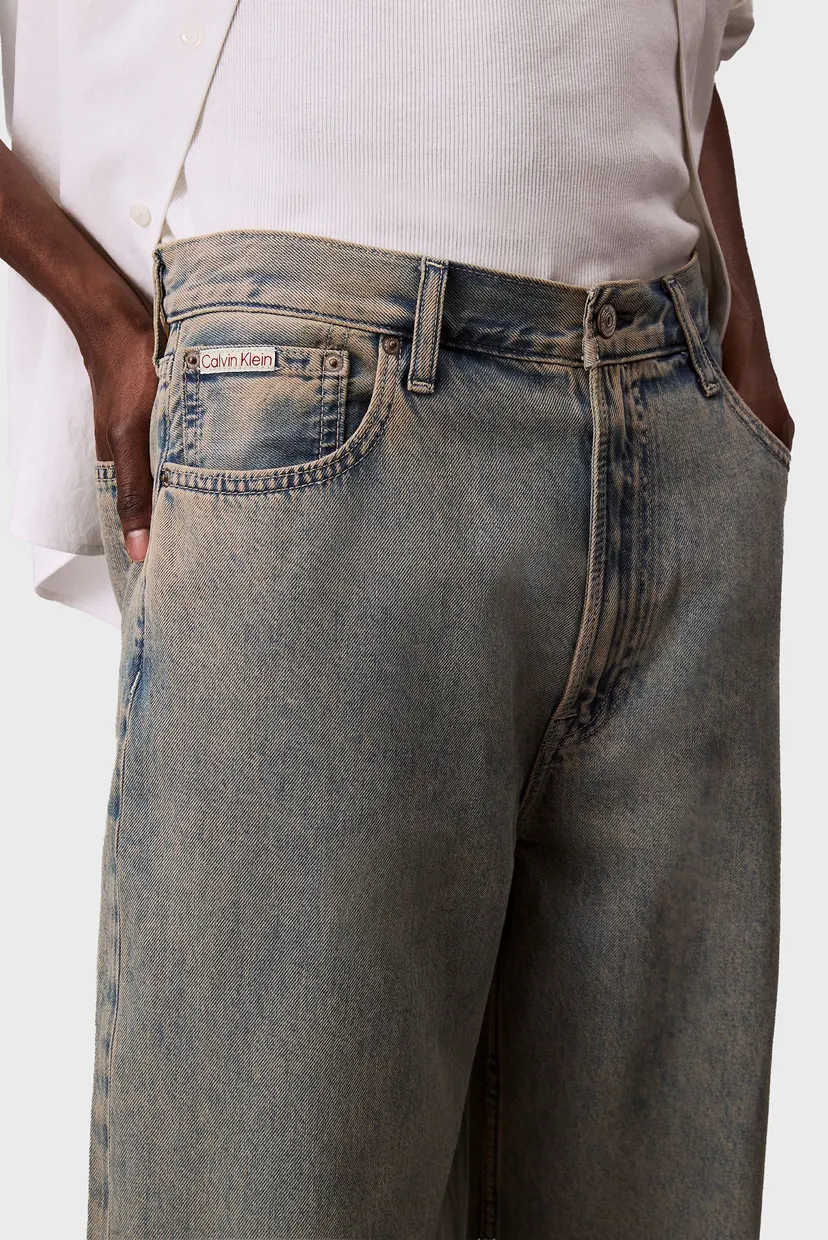 Мужские голубые джинсы 90S STRAIGHT TAUPE 4