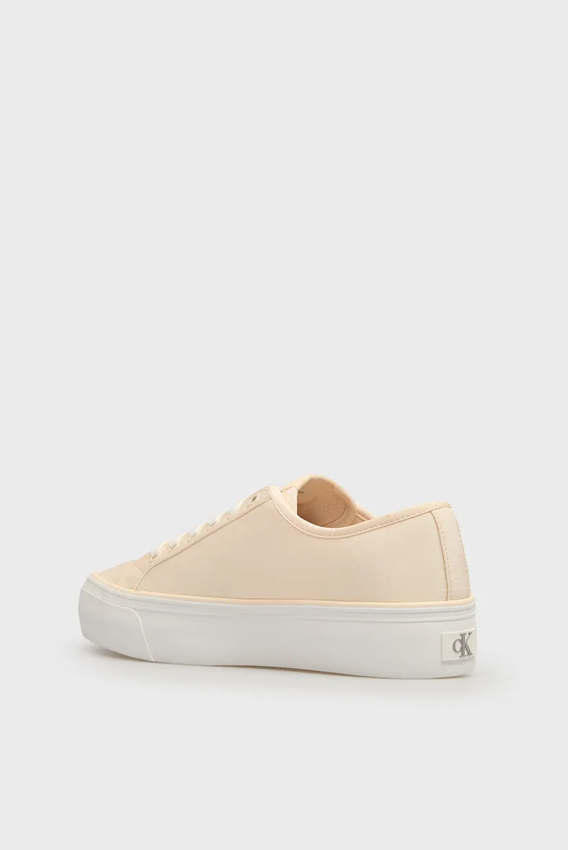 Женские бежевые сникерсы FLATFORM 5