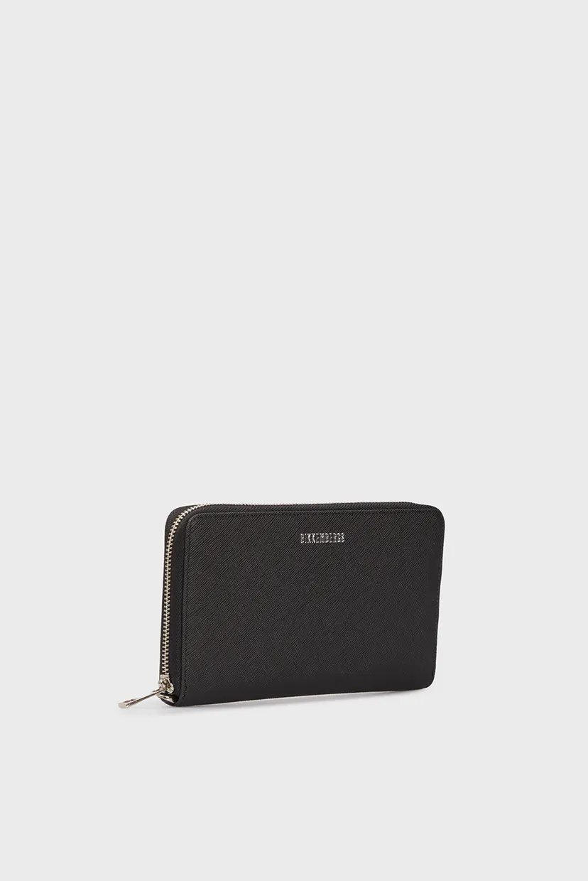 Чоловічий чорний шкіряний гаманець DREW CLUTCH 3