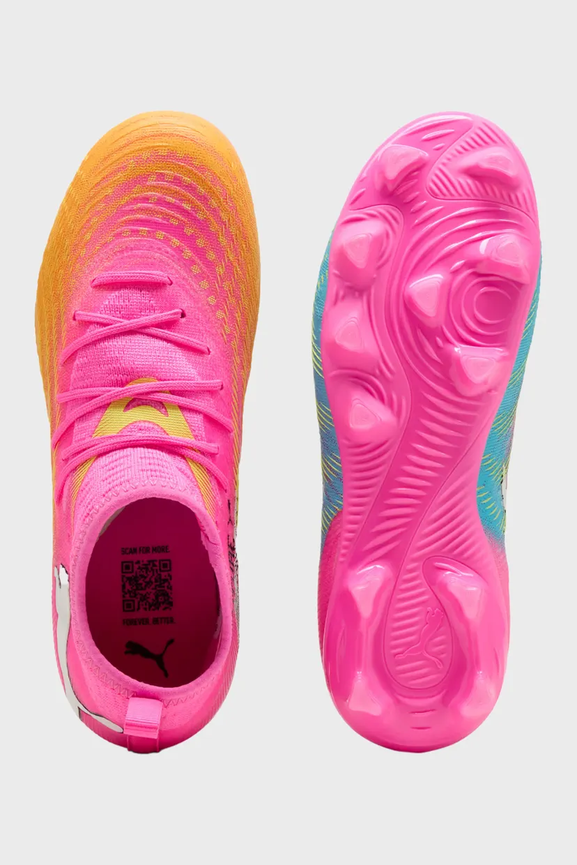 Дитячі рожеві бутси FUTURE 9 MATCH FG/AG Football Shoes Youth 4