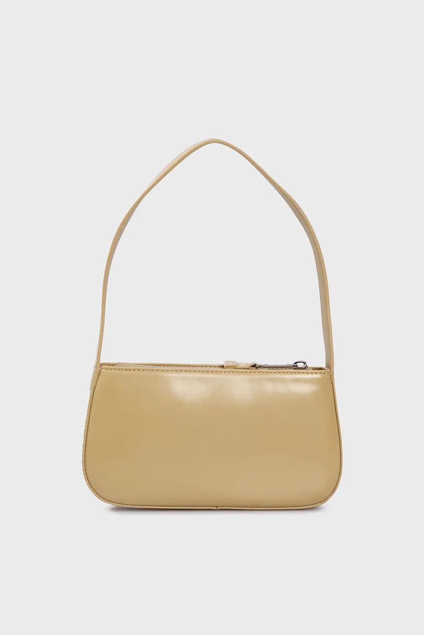 Жіноча бежева сумка TJW ESS MUST SHOULDER BAG BOX PU 4