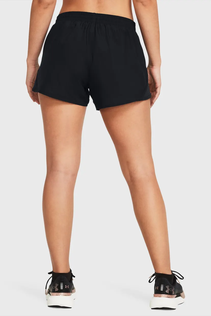 Жіночі чорні шорти UA Fly By 3'' Shorts 3