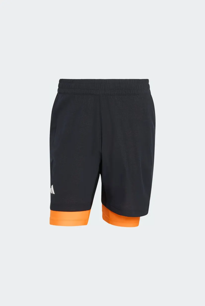Чоловічі чорні шорти 2в1 TENNIS CLIMACOOL 6